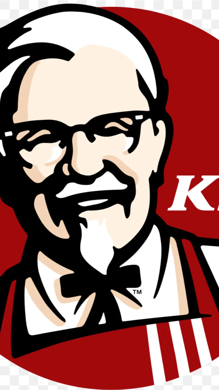 ai character: KFC background