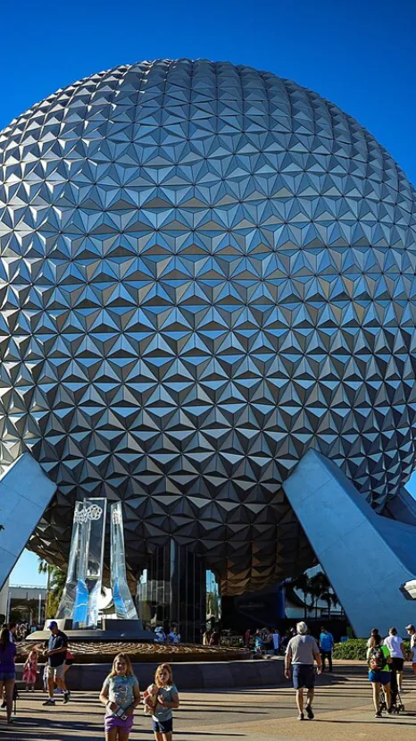ai character: EPCOT  background