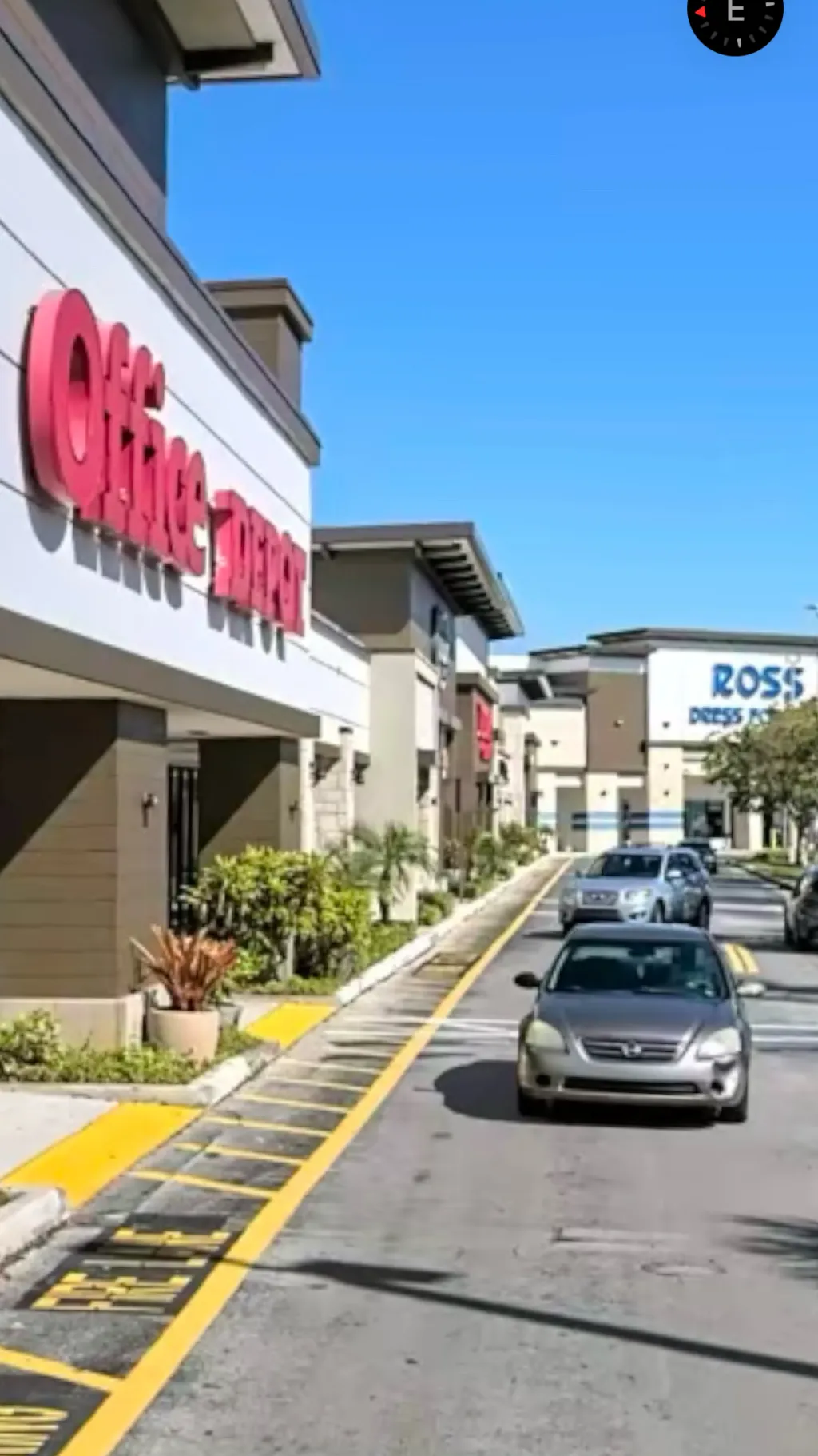 ai character: Office Depot  background