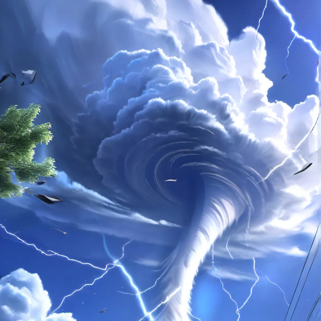 chat with ai character: Tornado store