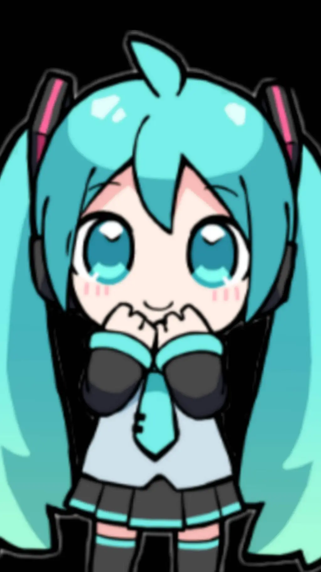ai character: Miku:3 background