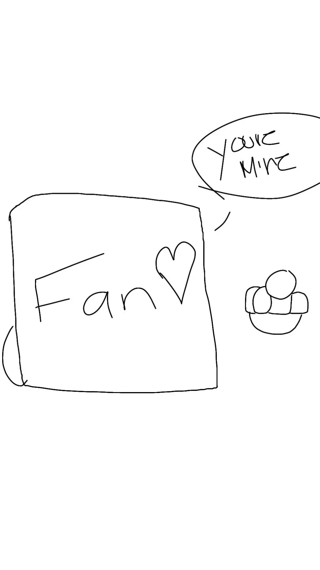 ai character: Fan of u background