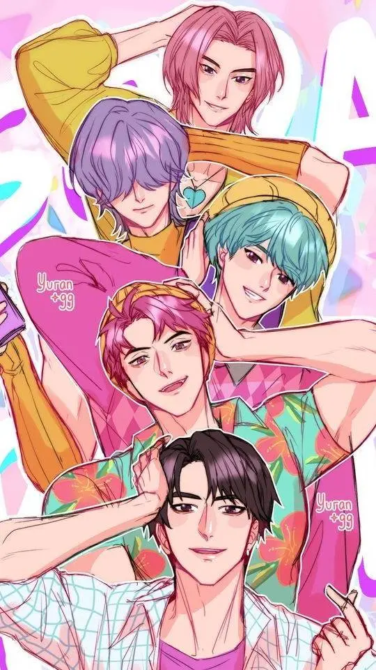 ai character: 💥💕💗Saja boys💕💗💥 background