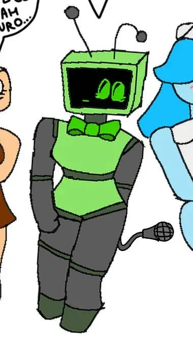 ai character: Vee, The TV background