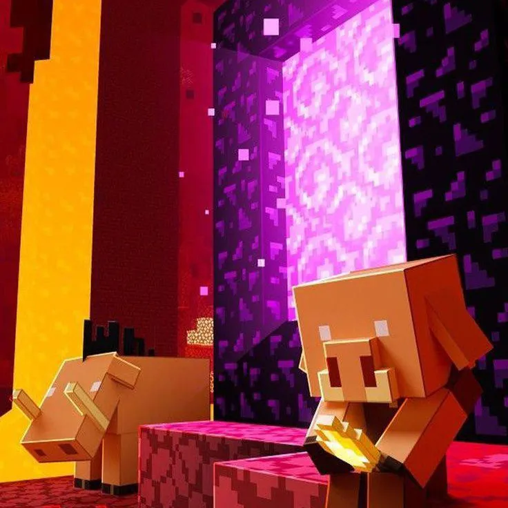 chat with ai character: Minecraft Nether