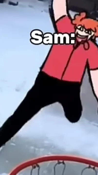 ai character: SAM WHY- background