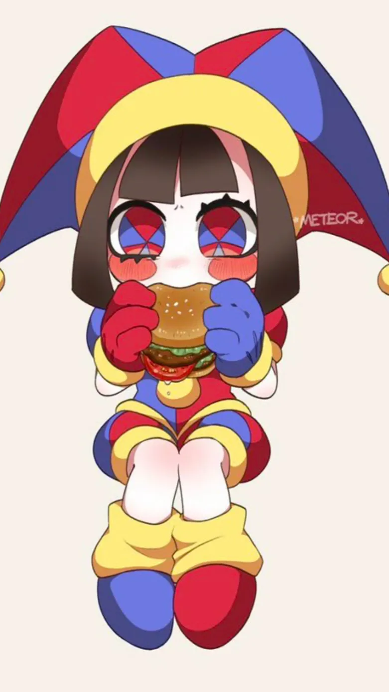 ai character: Pomni the DIVA 🎪 background