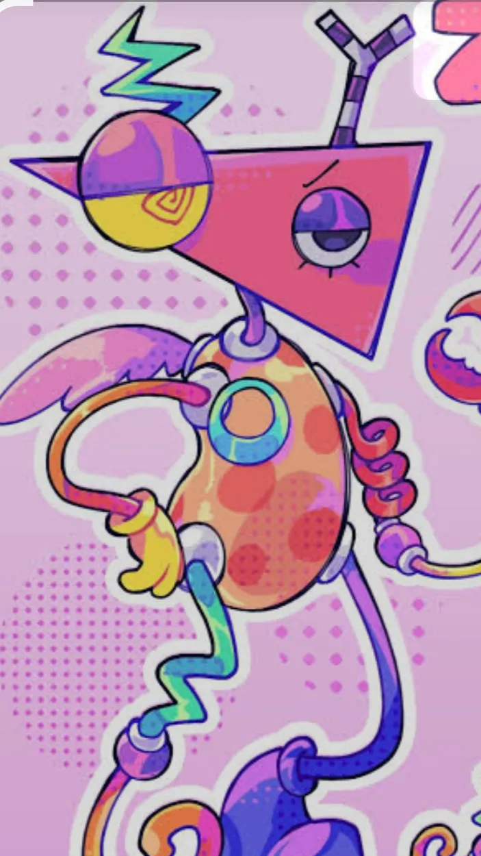 ai character: ZOOBLE✨ background