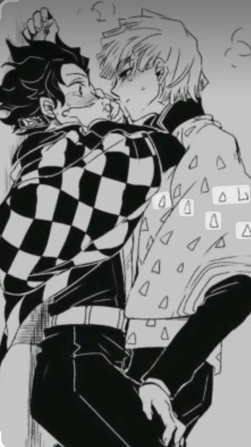 ai character: Zenitsu maid background