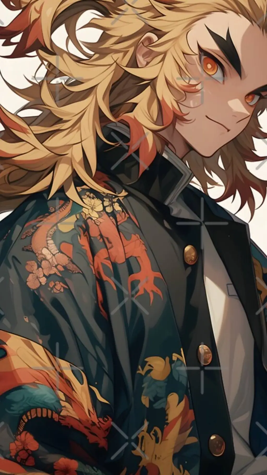 ai character: rengoku  background