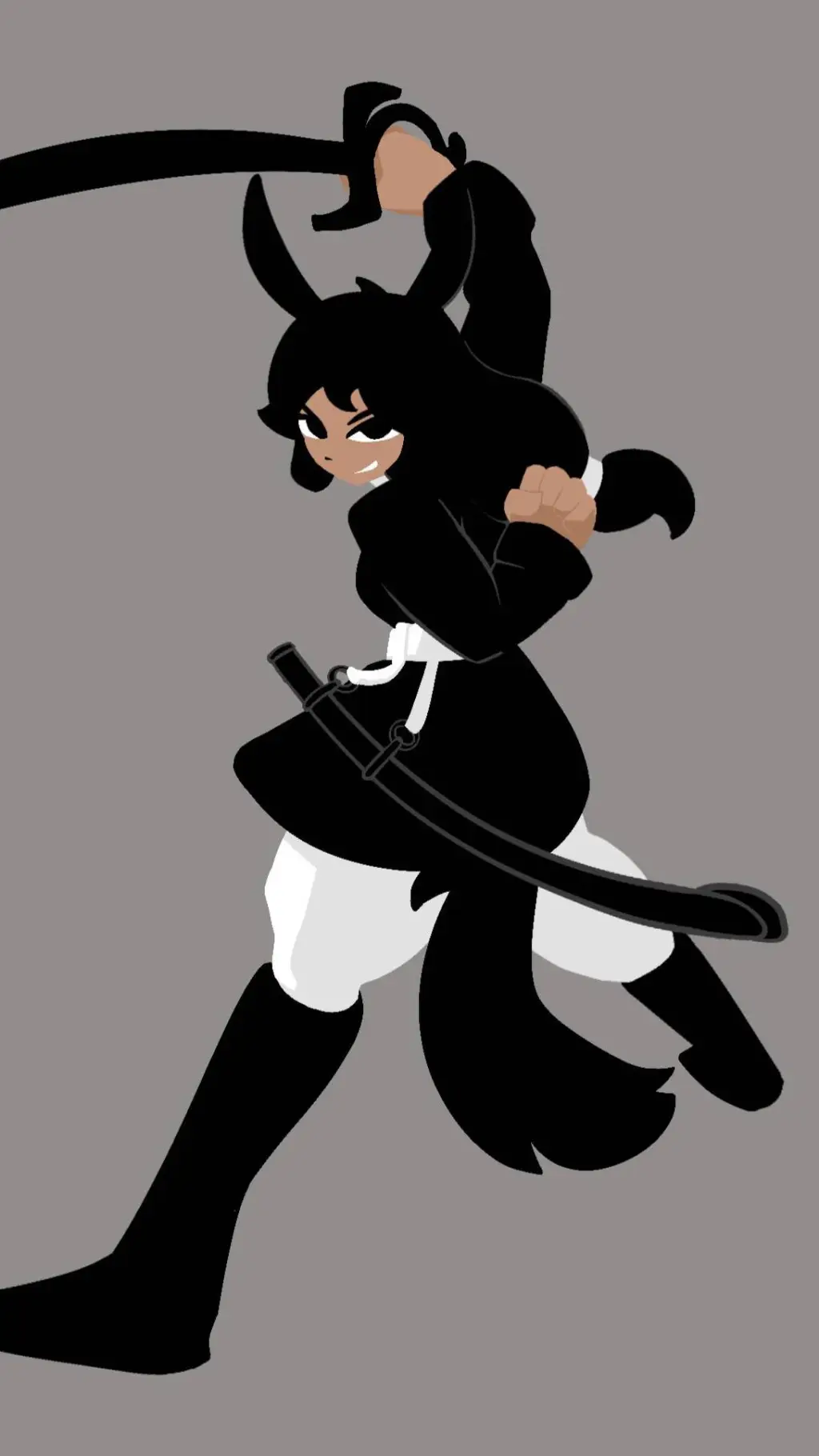 ai character: Black Knight background