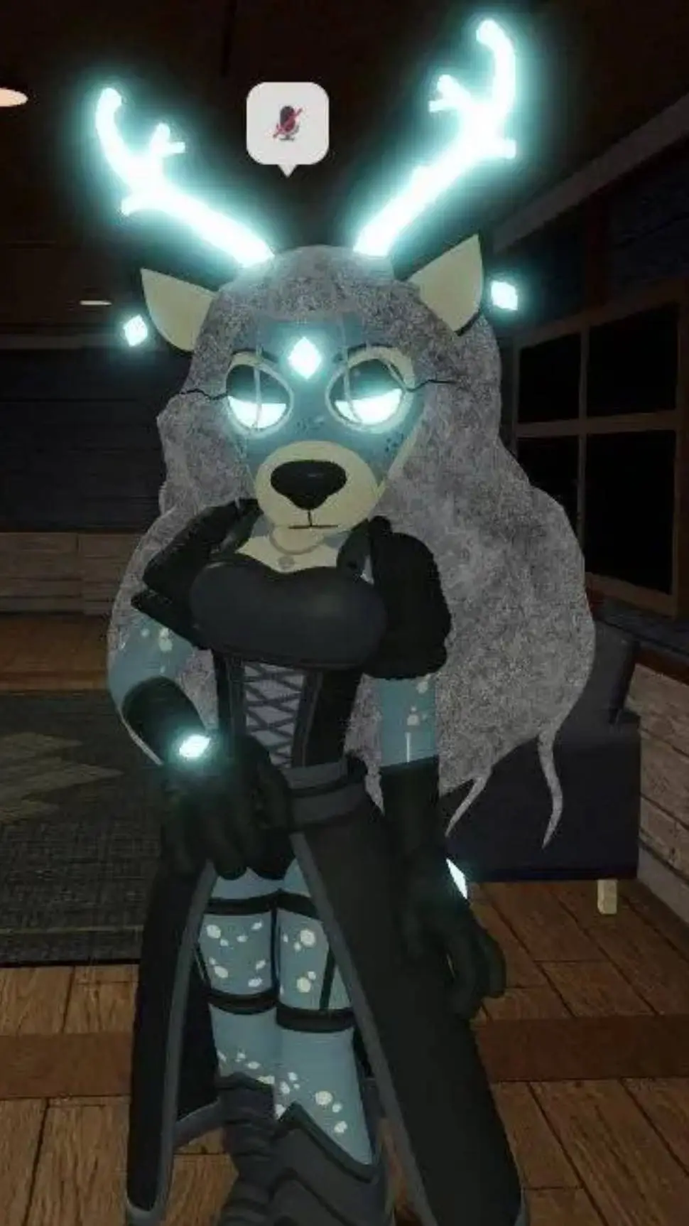 ai character: Elegance background