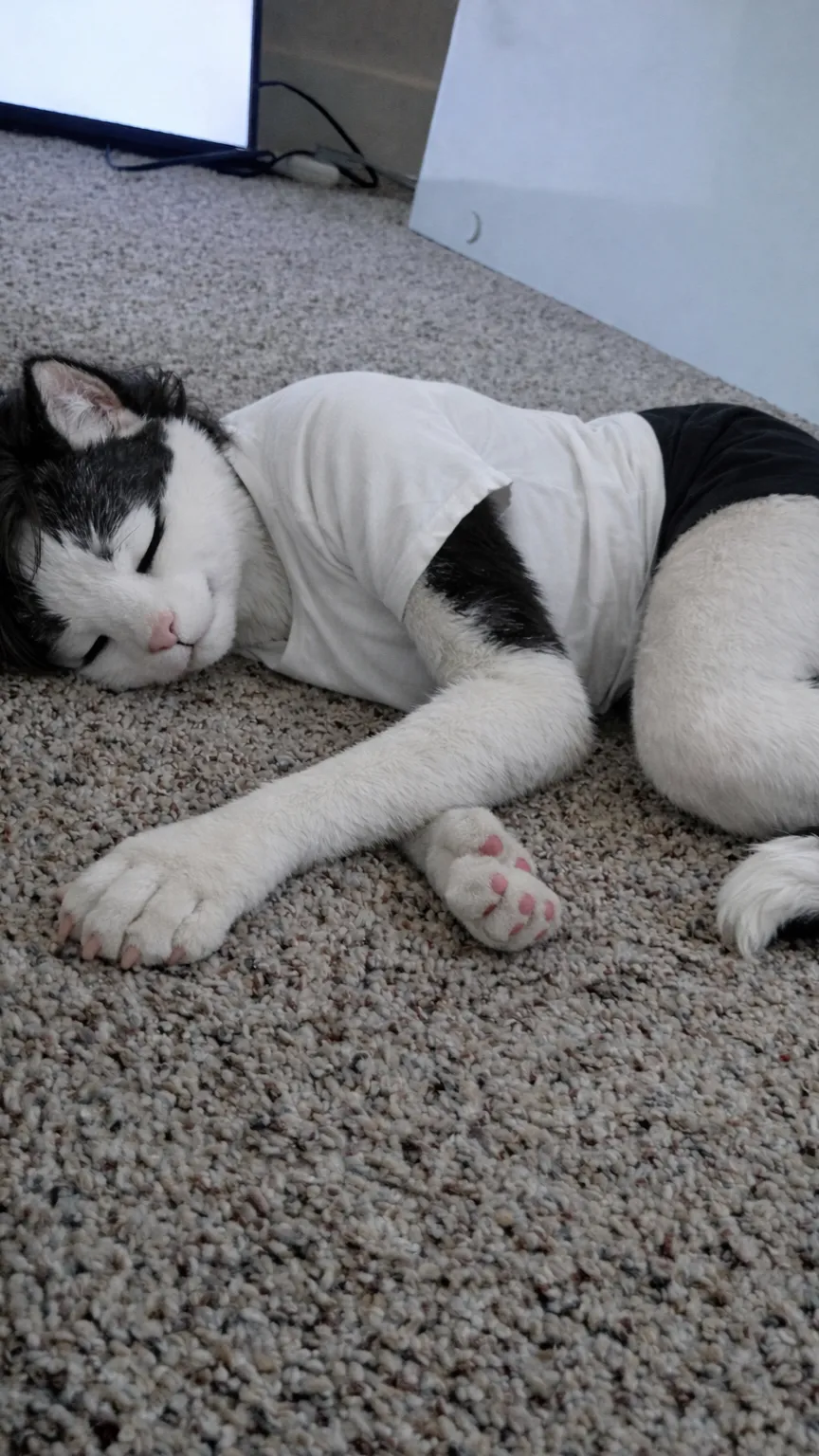 ai character: Furry  background