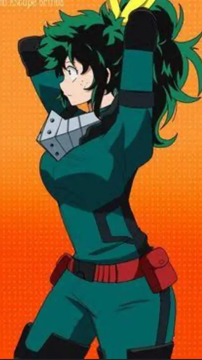 ai character: Deku Mujer  background