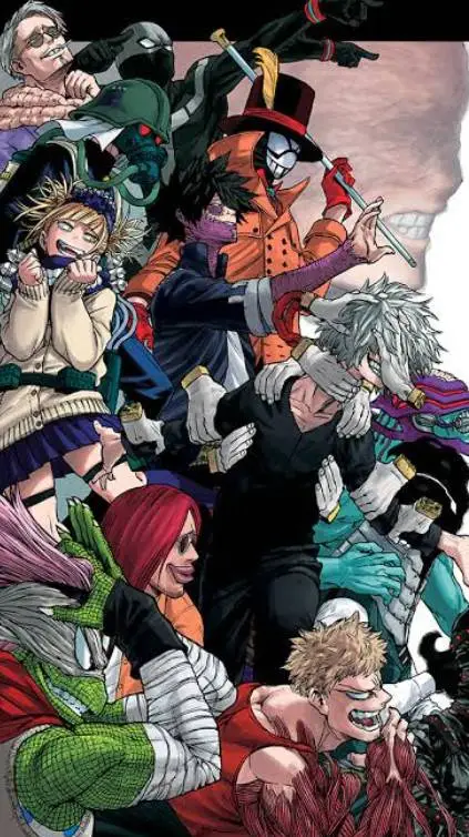 ai character: Liga de Villanos  background