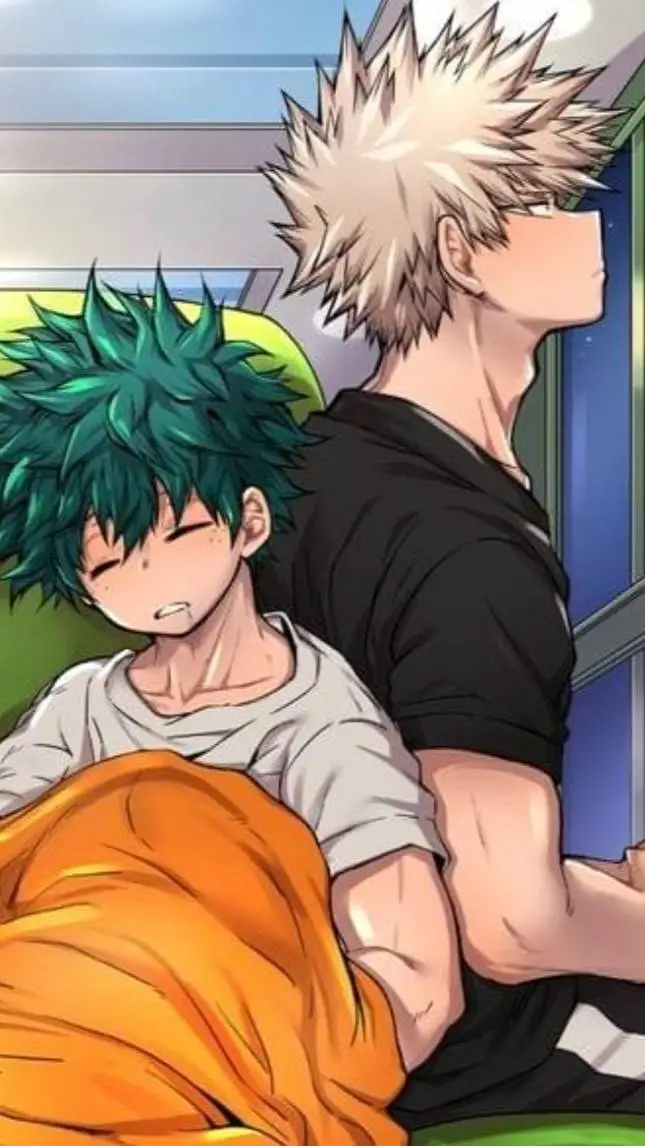 ai character: 🧡💚bAkUdEku 💚🧡 background