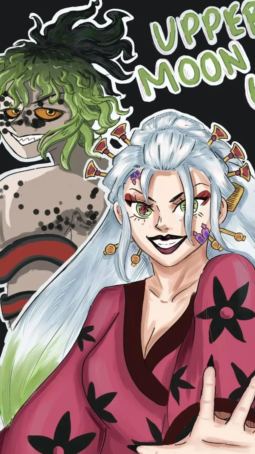 ai character: Hashira meeting  background