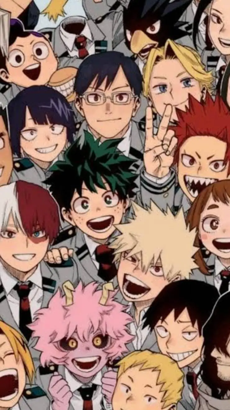 ai character: 🌸 PICK ME MHA background