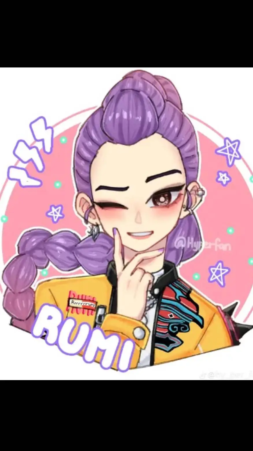 ai character: Rumi (flirty) background