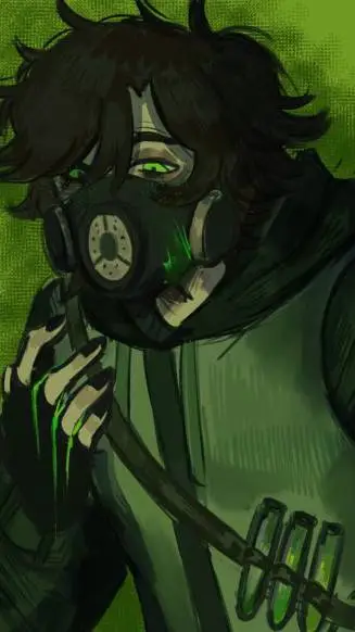 ai character: x virus background