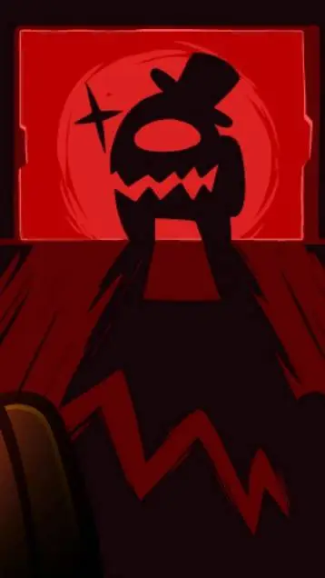 ai character: amongus background