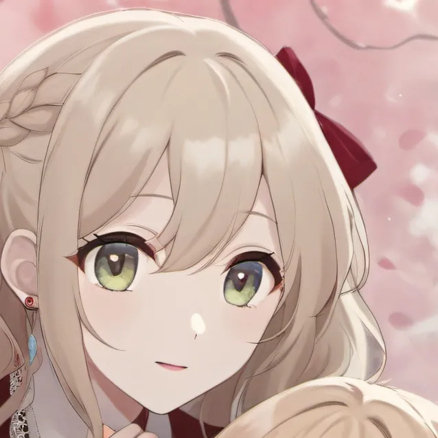 chat with ai character: two blonde girl 