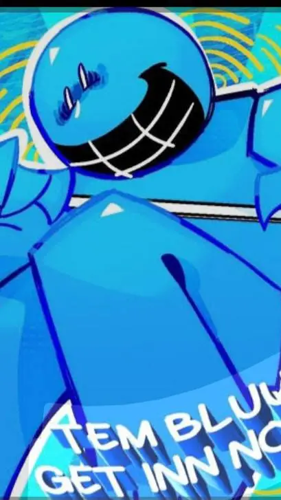 ai character: Bluudud  background