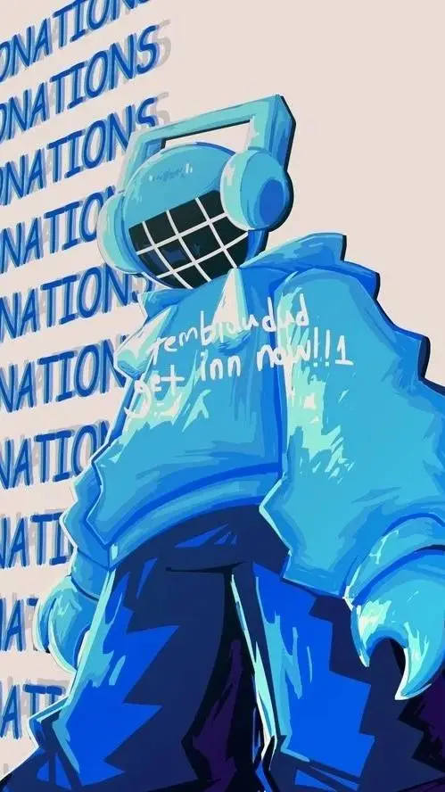 ai character: Bluudud  background