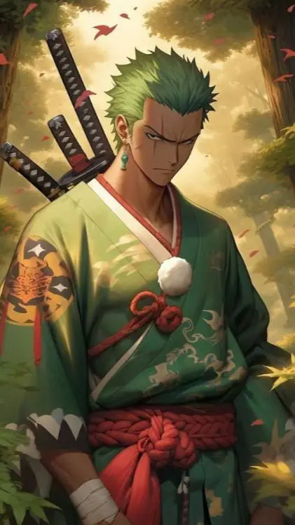 ai character: Roronoa Zoro background