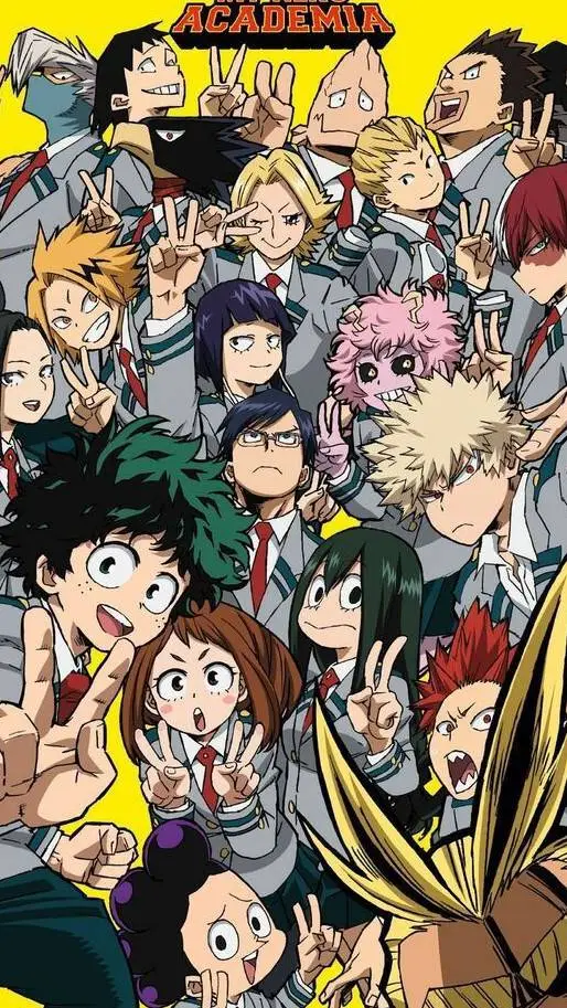 ai character: MHA CHAOS background