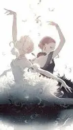 ai character: Swan Ballet background
