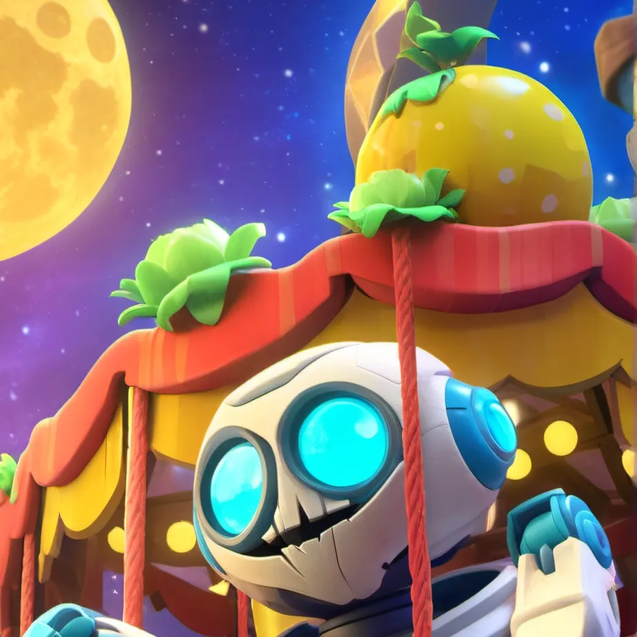 chat with ai character: Moon carousel
