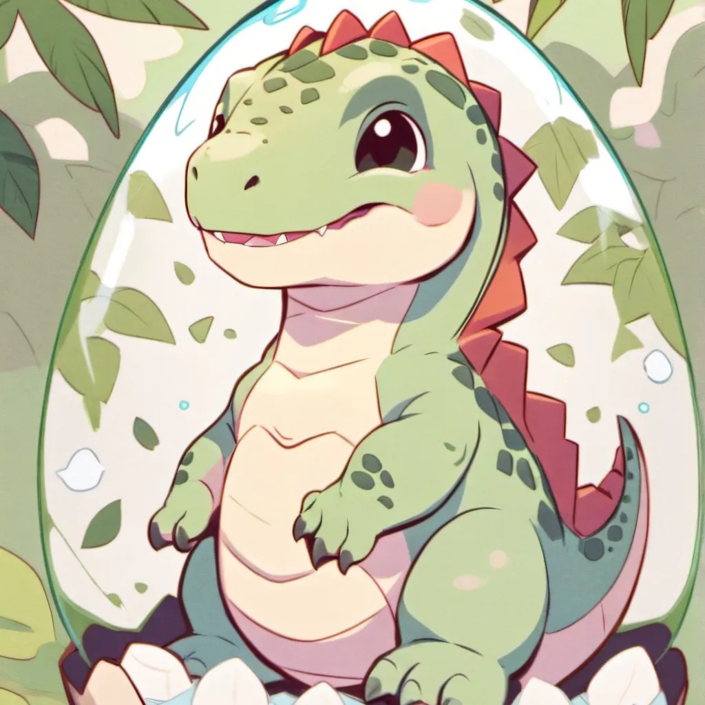 chat with ai character: cucciolo di dino