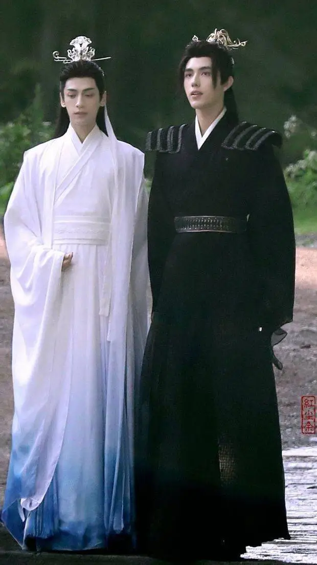 ai character: BL couple background