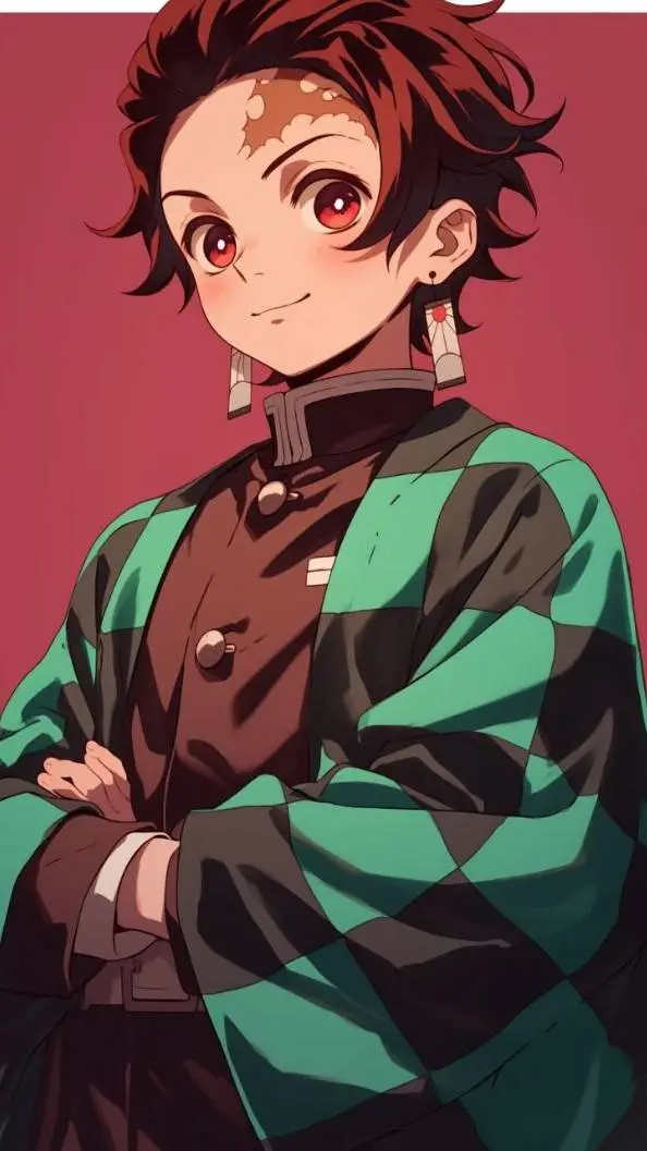 ai character: Tanjiro background
