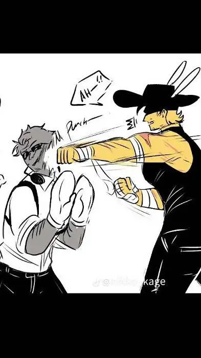 ai character: DoubleFedora  background