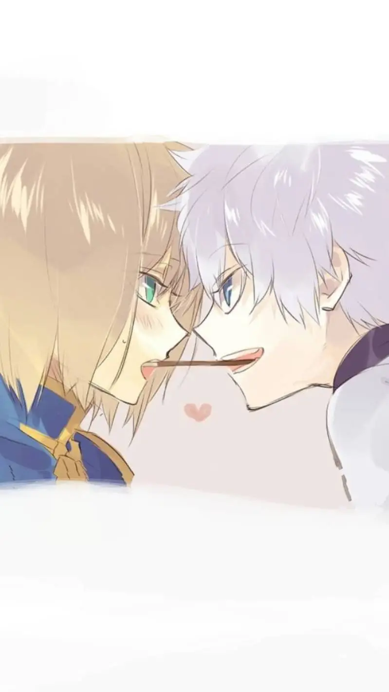 ai character: 🩵Kirua×Kurapika💙 background