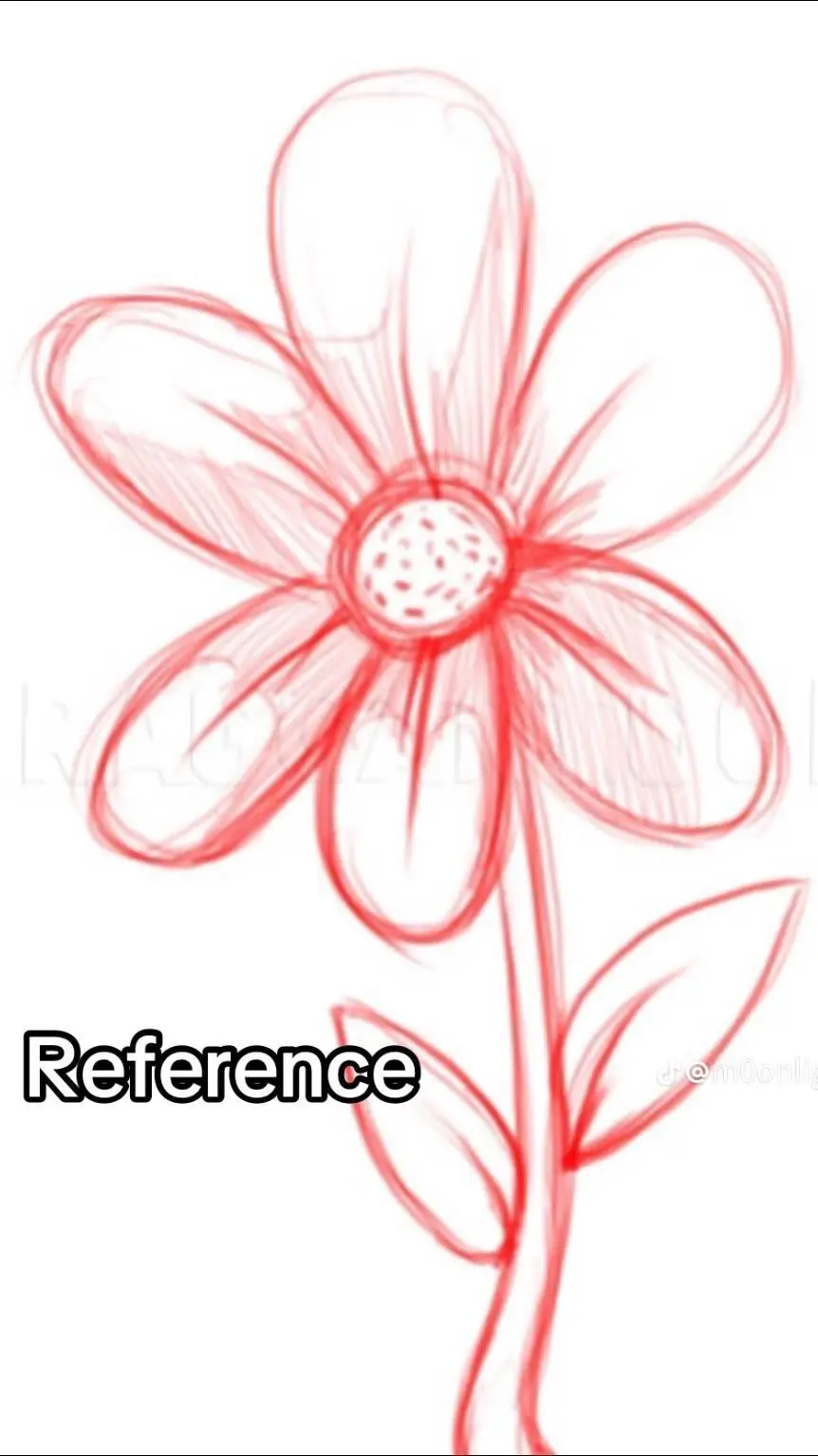 ai character: free flower drawin background