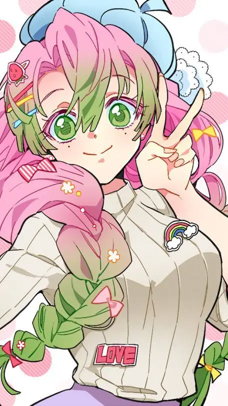 ai character: Mitsuri background