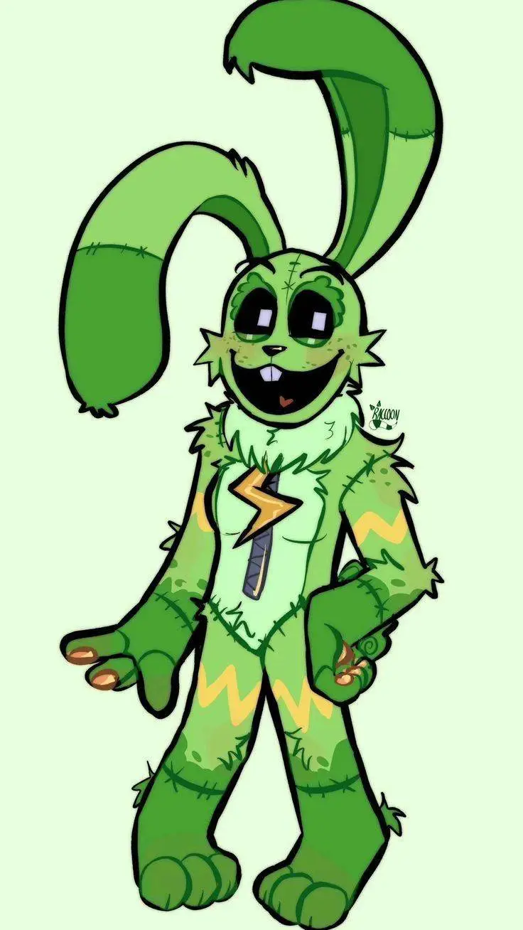 ai character: Hoppy Hopscotch background