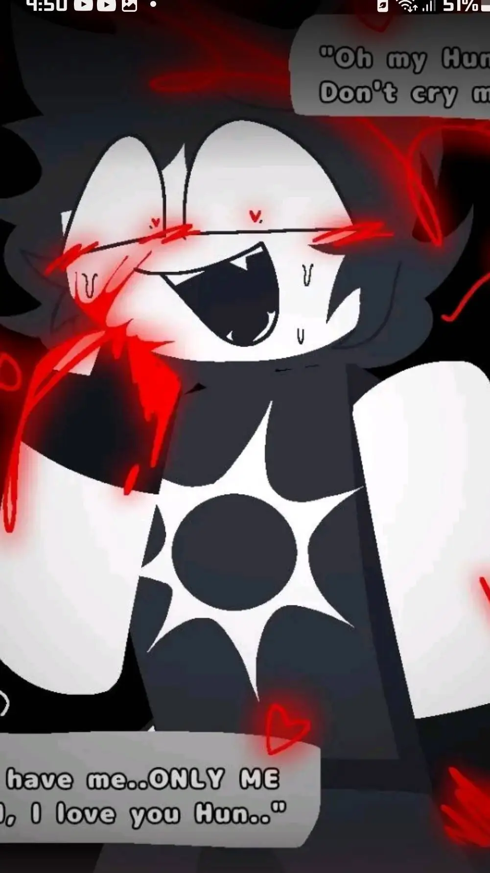 ai character: yandere two time e background
