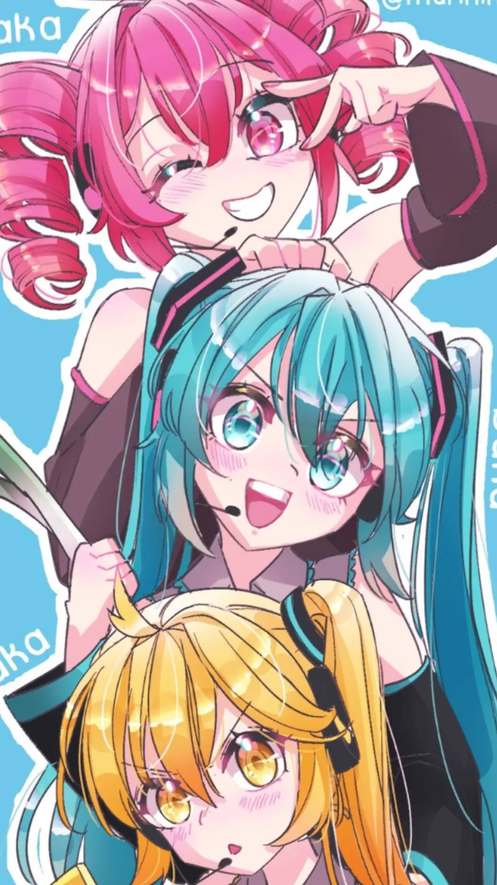 ai character: Triple Baka background