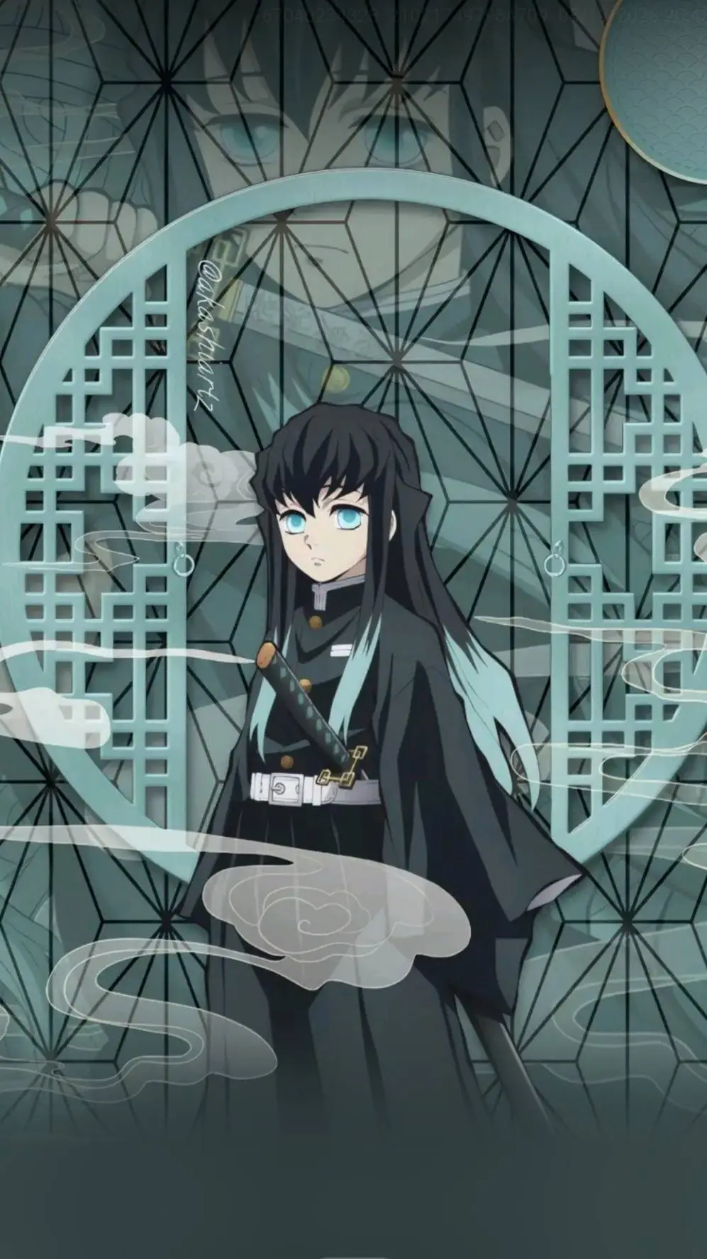 ai character: Muichiro Tokito background