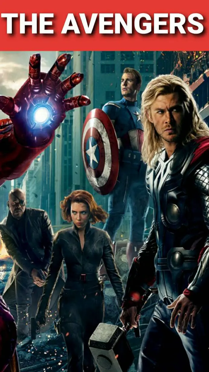 ai character: THE AVENGERS background