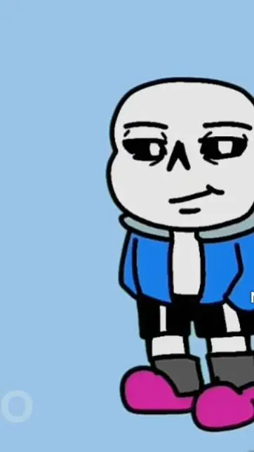 ai character: tio sans chill background