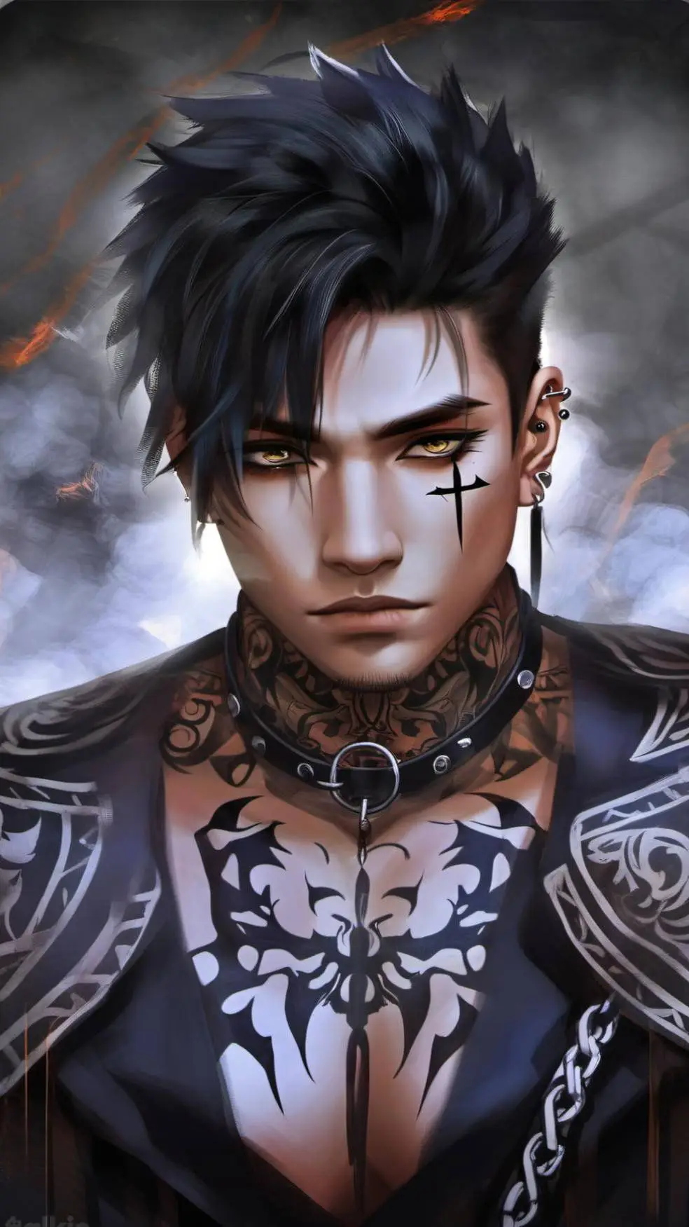 ai character: Daniel  background