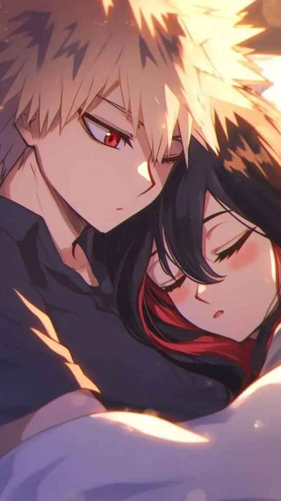 ai character: Bakugo 😍 background