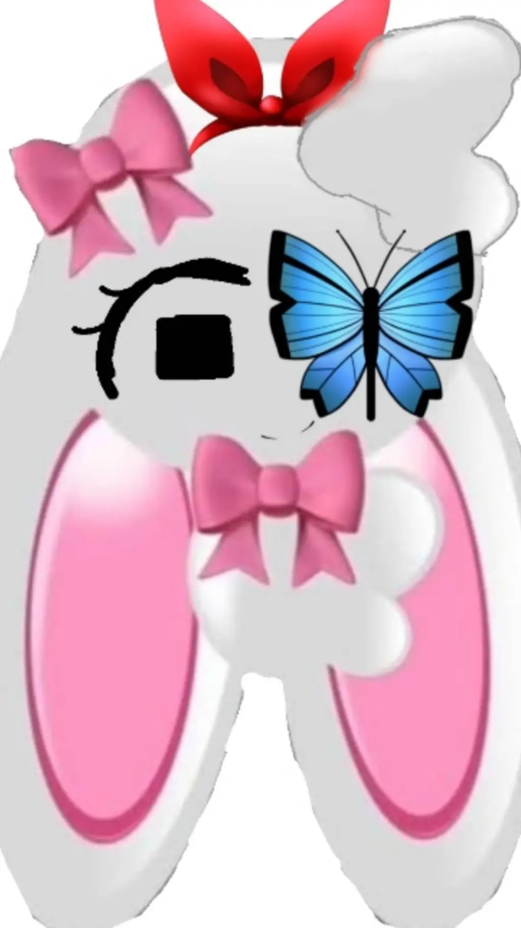 ai character: 🎀❄️emoji cat❄️🎀 background