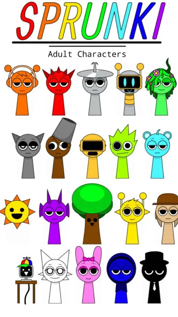 ai character: sprunki background