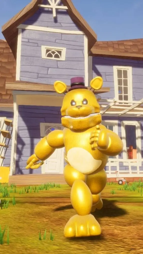 ai character: fredbear background